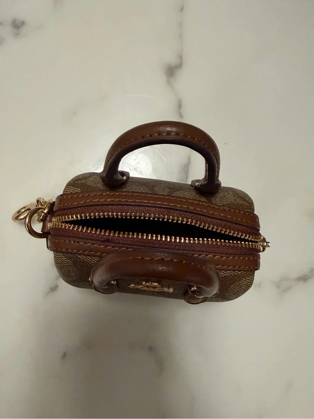 Coach Mini Rowan Bag Charm - Picture 5 of 6
